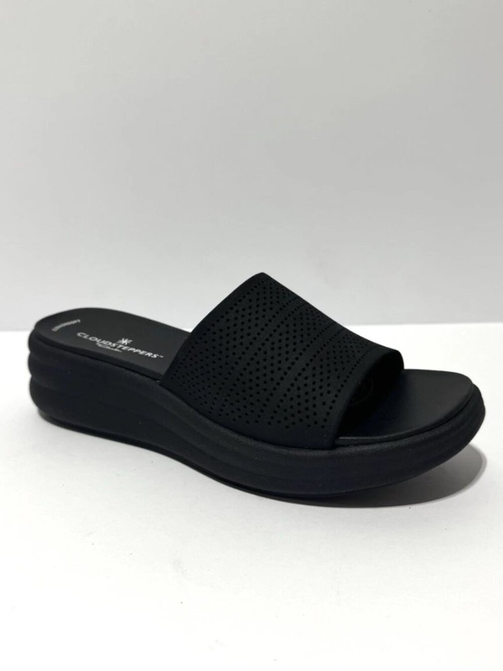 Clark’s Womens Drift Twist Sandals Black Size 6 M